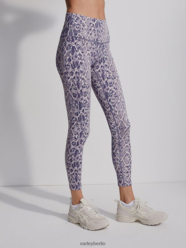 Varley „Let's Move“-Leggings mit hoher Tasche, 25 Zoll Frauen B2X2PN328 blaue Spitzenschlange Bekleidung