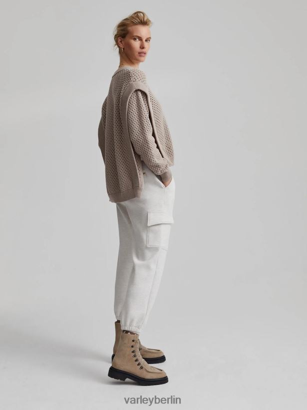 Varley Clarice Hose Frauen B2X2PN368 Elfenbeinmergel Bekleidung