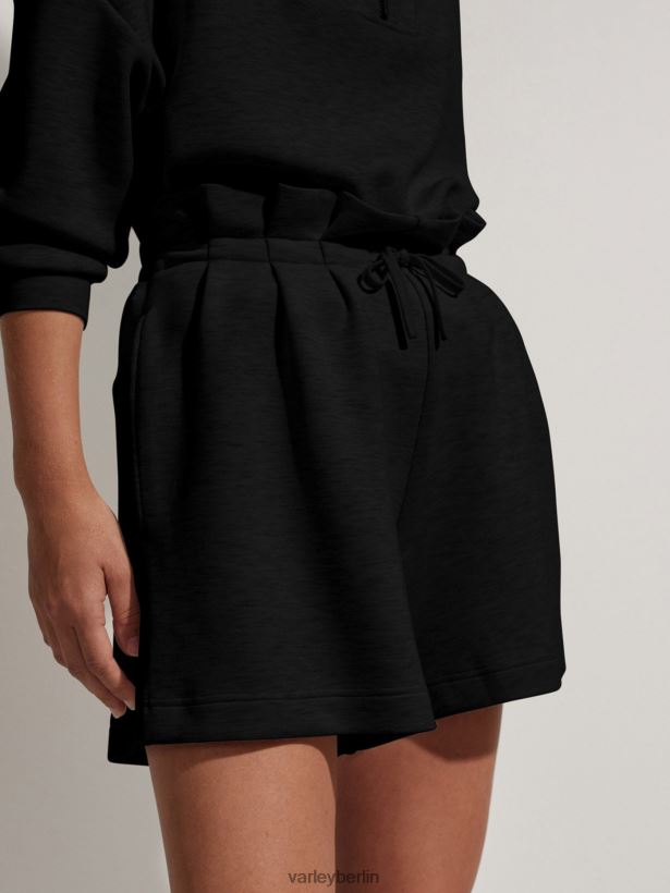 Varley Claude High-Rise Short 4,5" Frauen B2X2PN334 Schwarz Bekleidung