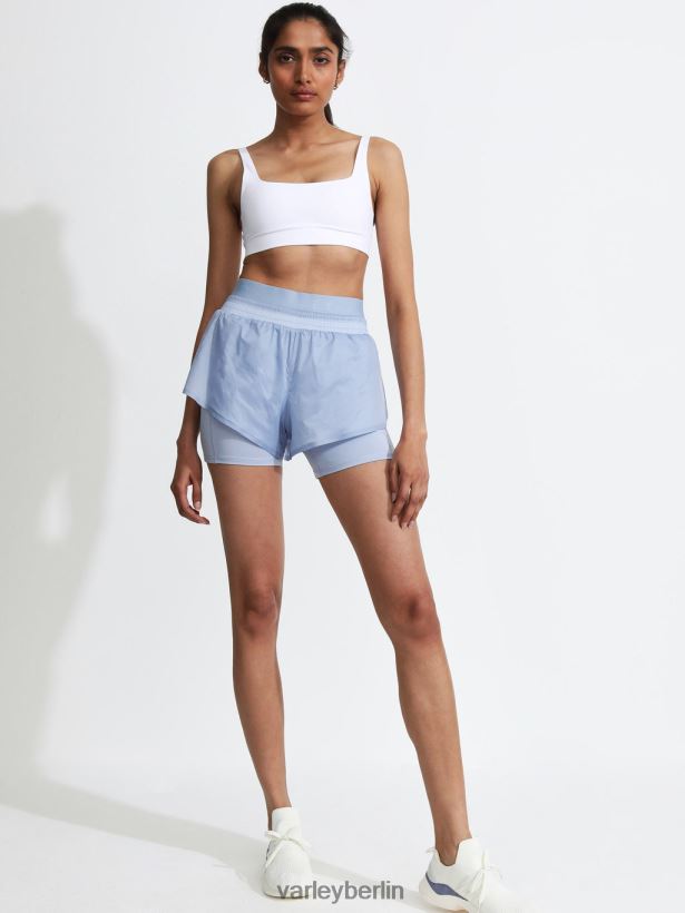 Varley Fresno kurz Frauen B2X2PN404 Zen-Blau Bekleidung