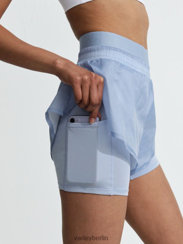 Varley Fresno kurz Frauen B2X2PN404 Zen-Blau Bekleidung