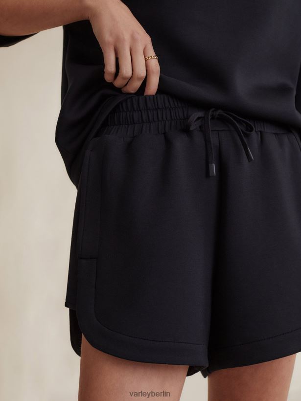 Varley Keely High-Rise-Shorts Frauen B2X2PN300 Schwarz Bekleidung