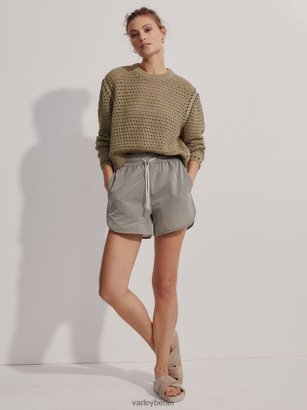 Varley harmon high-rise short 4" Frauen B2X2PN257 Schattenperle Bekleidung