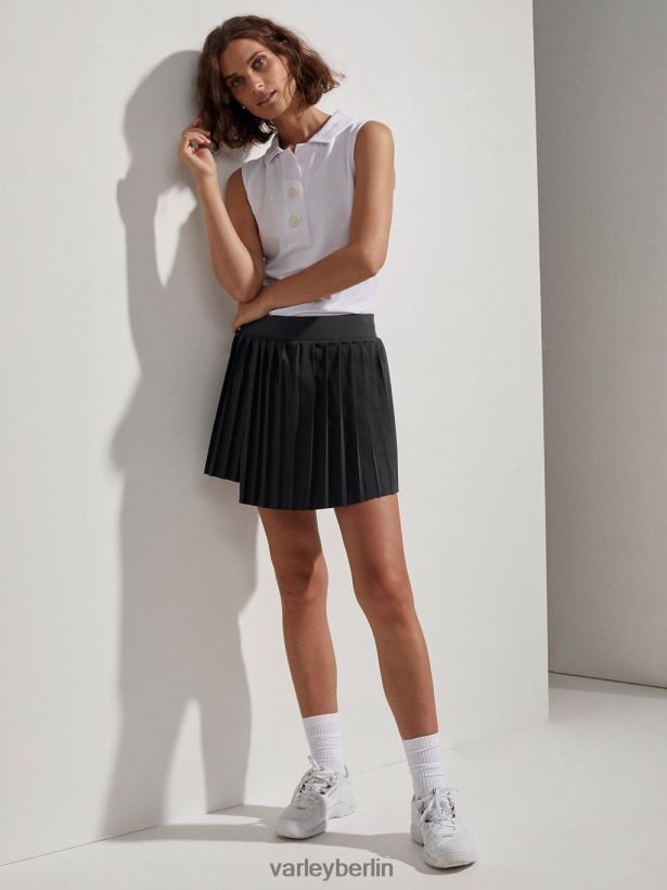 Varley Kalmia mittelhoher Skort Frauen B2X2PN355 Schwarz Bekleidung