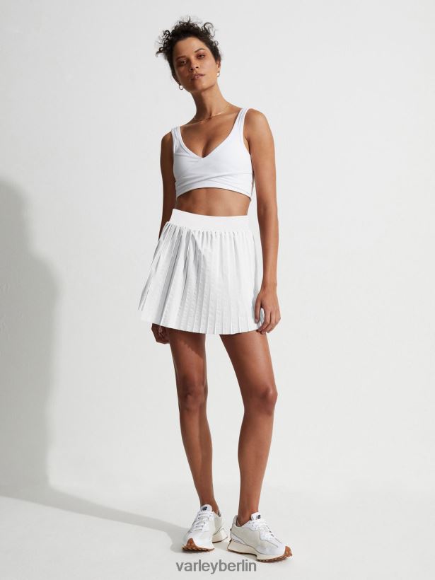 Varley Melodie-Skort Frauen B2X2PN409 Weiß Bekleidung