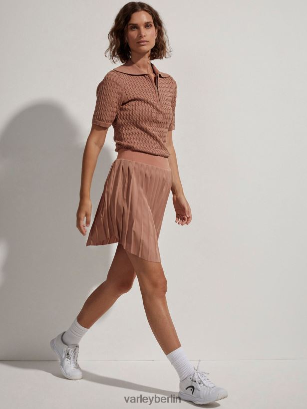 Varley Newman High-Rise-Skort Frauen B2X2PN356 Mokka-Mousse Bekleidung