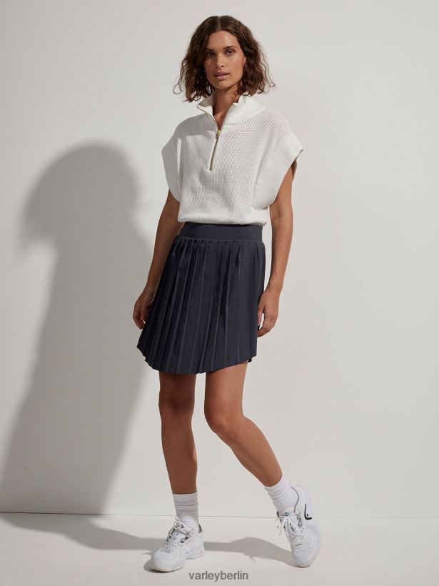 Varley Newman High-Rise-Skort Frauen B2X2PN357 Schieferblau Bekleidung