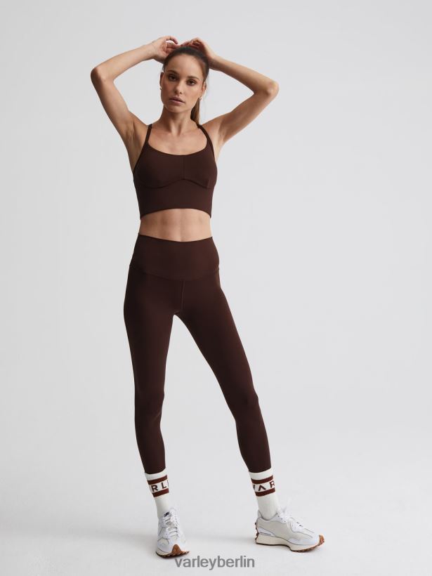 Varley Immer Surrey-BH Frauen B2X2PN241 Kaffeebohne Bekleidung