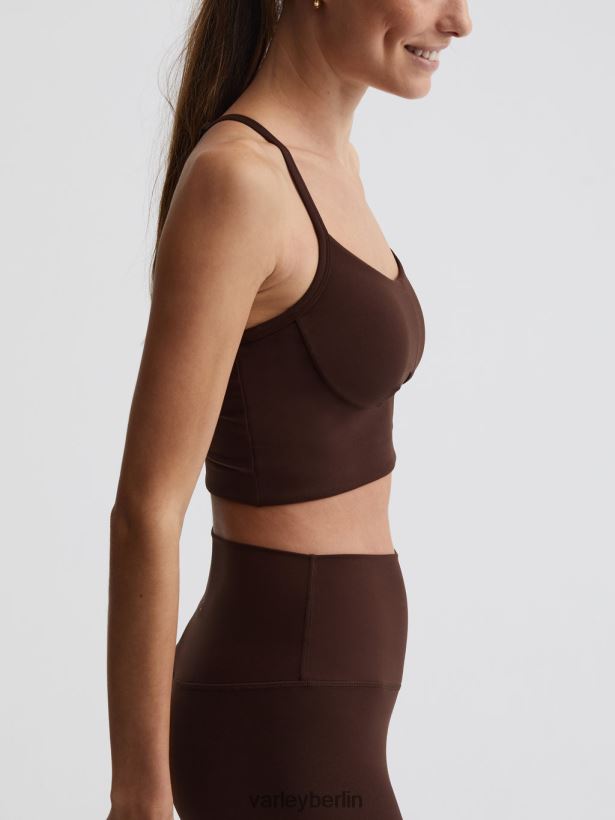 Varley Immer Surrey-BH Frauen B2X2PN241 Kaffeebohne Bekleidung