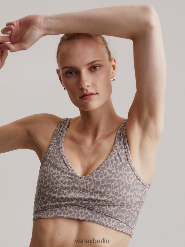 Varley Lass uns den Kellam-BH bewegen Frauen B2X2PN28 Rosenbewegungsflecken Bekleidung