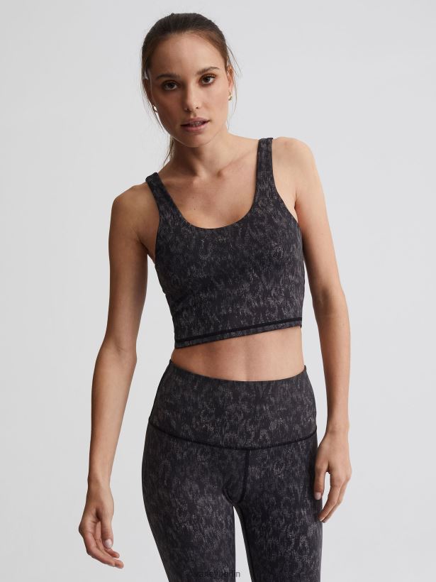 Varley Lass uns gehen, Walker-BH Frauen B2X2PN177 monochromer Gepard Bekleidung