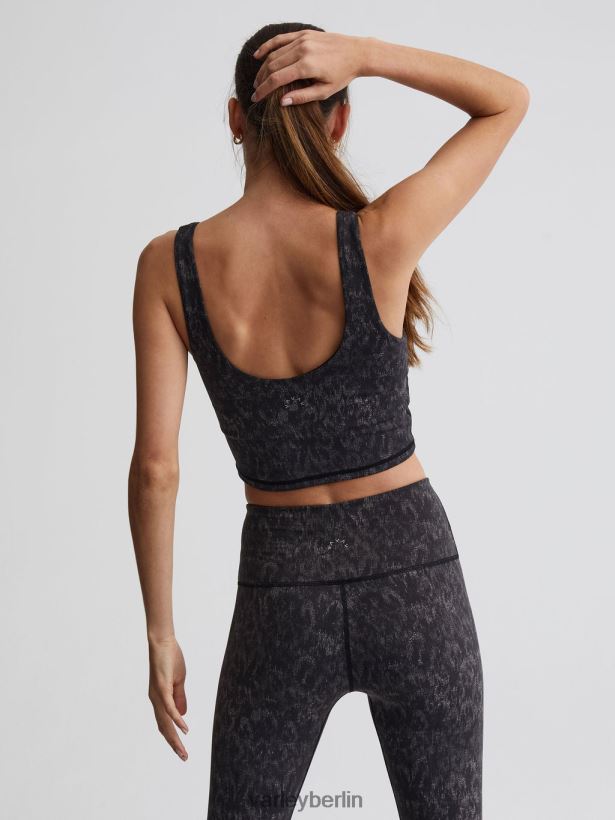 Varley Lass uns gehen, Walker-BH Frauen B2X2PN177 monochromer Gepard Bekleidung