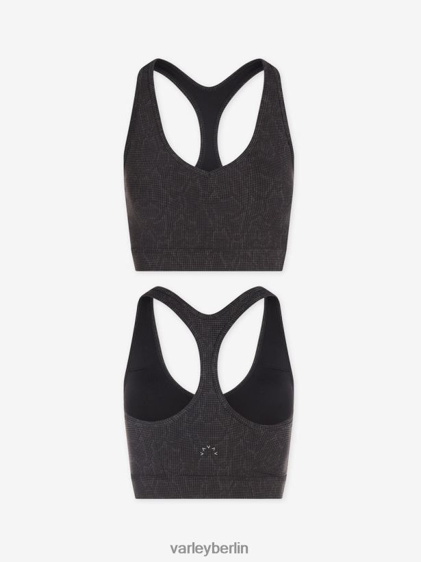 Varley Lass uns in den Park gehen, BH Frauen B2X2PN129 schwarze Gitterschlange Bekleidung