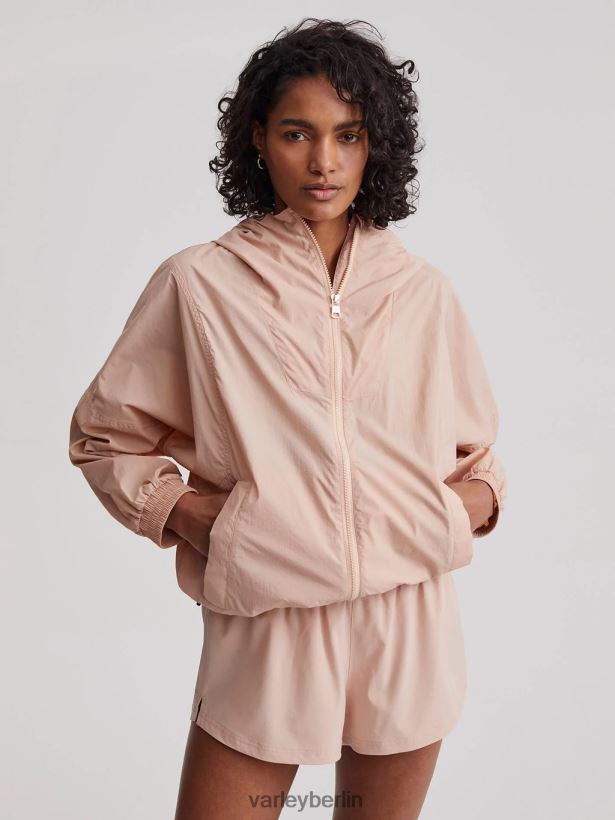 Varley Blake Windjacke Frauen B2X2PN414 Mahagoni-Rose Bekleidung