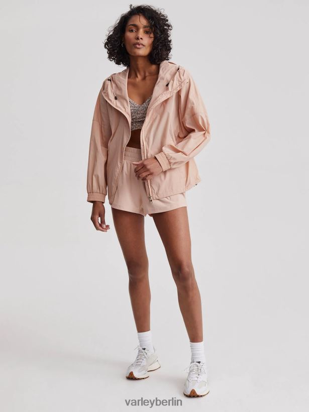 Varley Blake Windjacke Frauen B2X2PN414 Mahagoni-Rose Bekleidung