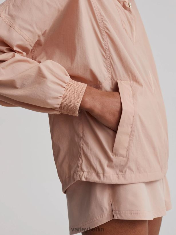 Varley Blake Windjacke Frauen B2X2PN414 Mahagoni-Rose Bekleidung