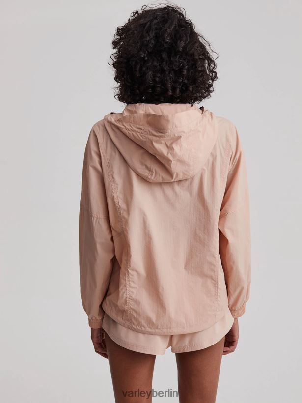 Varley Blake Windjacke Frauen B2X2PN414 Mahagoni-Rose Bekleidung