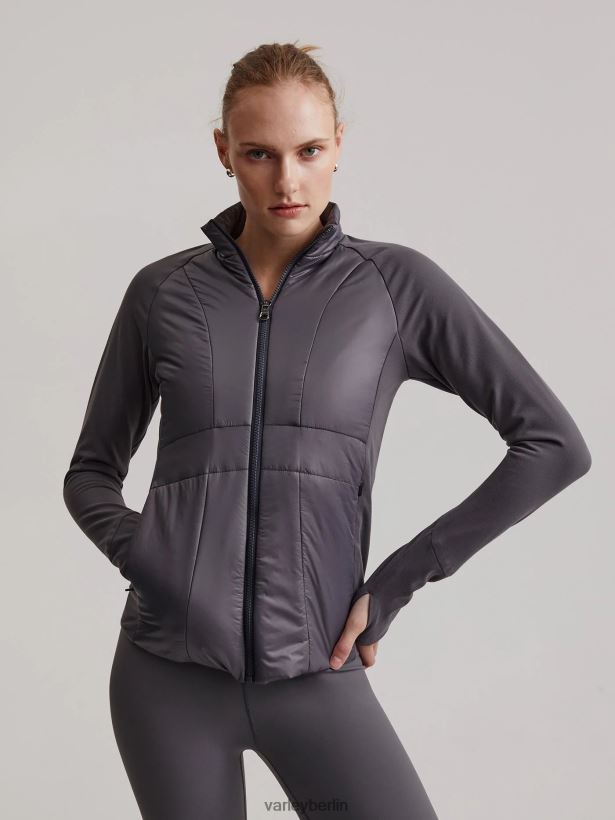 Varley Bretagne-Jacke Frauen B2X2PN171 geschwärzte Perle Bekleidung