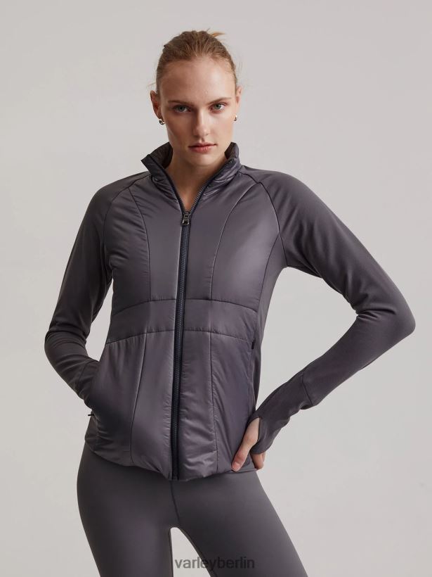 Varley Bretagne-Jacke Frauen B2X2PN171 geschwärzte Perle Bekleidung