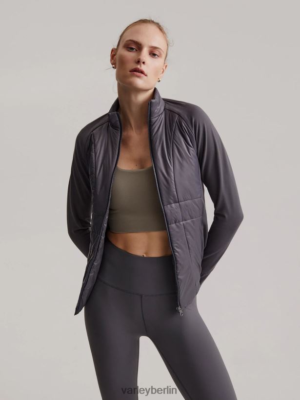 Varley Bretagne-Jacke Frauen B2X2PN171 geschwärzte Perle Bekleidung