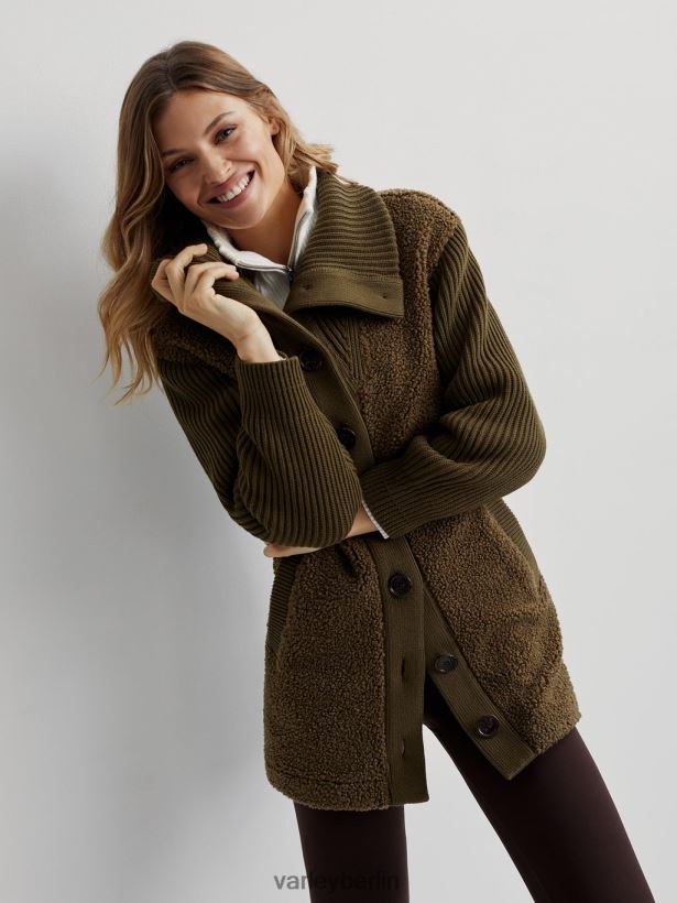 Varley Elliot-Jacke Frauen B2X2PN460 dunkles Oliv Bekleidung