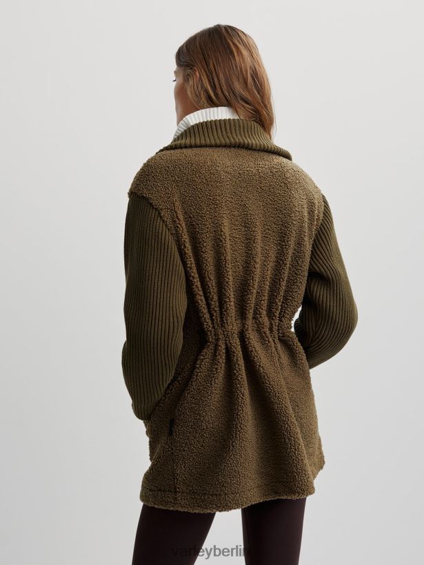 Varley Elliot-Jacke Frauen B2X2PN460 dunkles Oliv Bekleidung