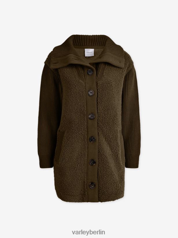 Varley Elliot-Jacke Frauen B2X2PN460 dunkles Oliv Bekleidung