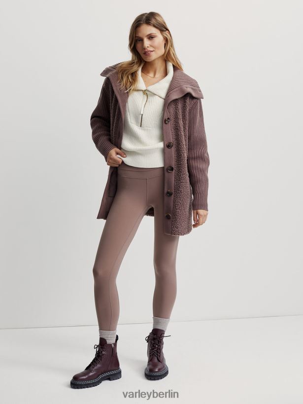 Varley Elliot-Jacke Frauen B2X2PN461 tiefes Taupe Bekleidung