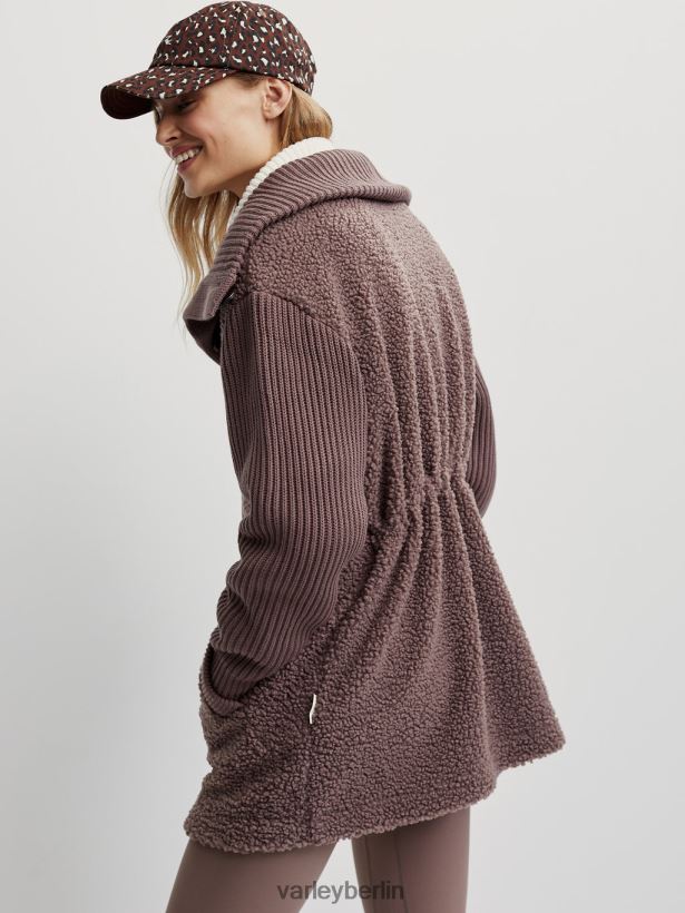 Varley Elliot-Jacke Frauen B2X2PN461 tiefes Taupe Bekleidung