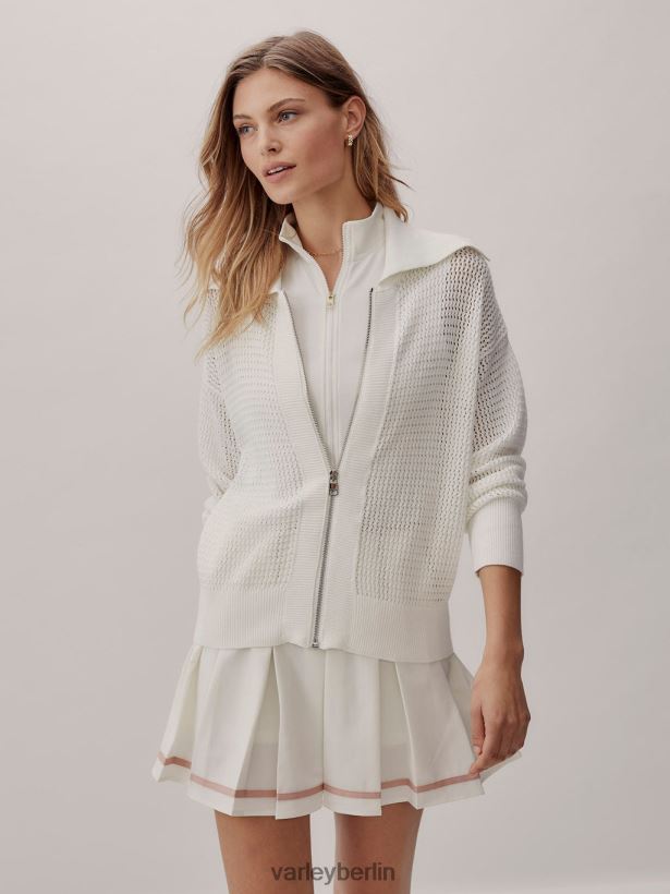 Varley Fairfield-Strickjacke Frauen B2X2PN411 Schneewittchen Bekleidung