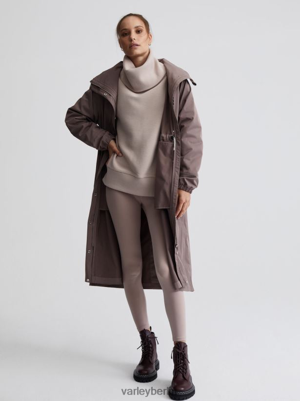 Varley Grove langer Parka Frauen B2X2PN455 Eisen Bekleidung
