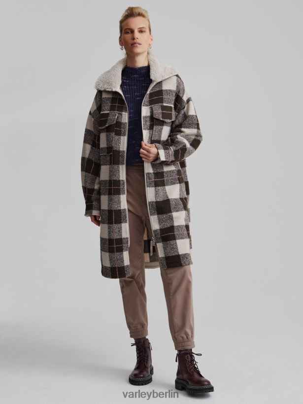 Varley Harlow-Mantel Frauen B2X2PN420 Wren-Makroprüfung Bekleidung