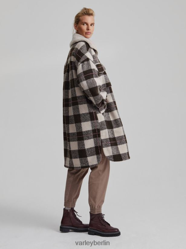 Varley Harlow-Mantel Frauen B2X2PN420 Wren-Makroprüfung Bekleidung