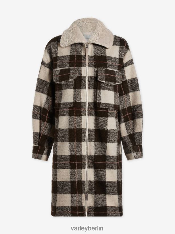 Varley Harlow-Mantel Frauen B2X2PN420 Wren-Makroprüfung Bekleidung