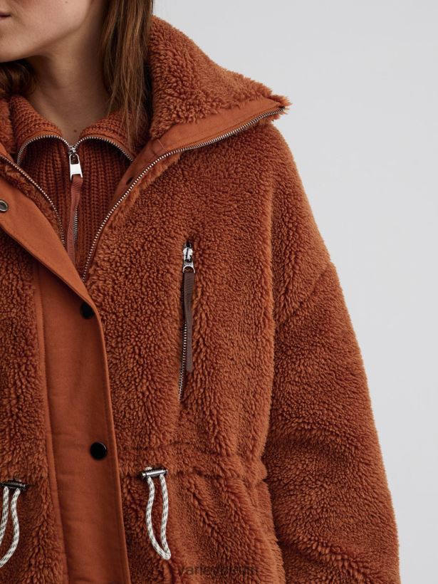 Varley Jones Mantel Frauen B2X2PN438 Karamell-Café Bekleidung