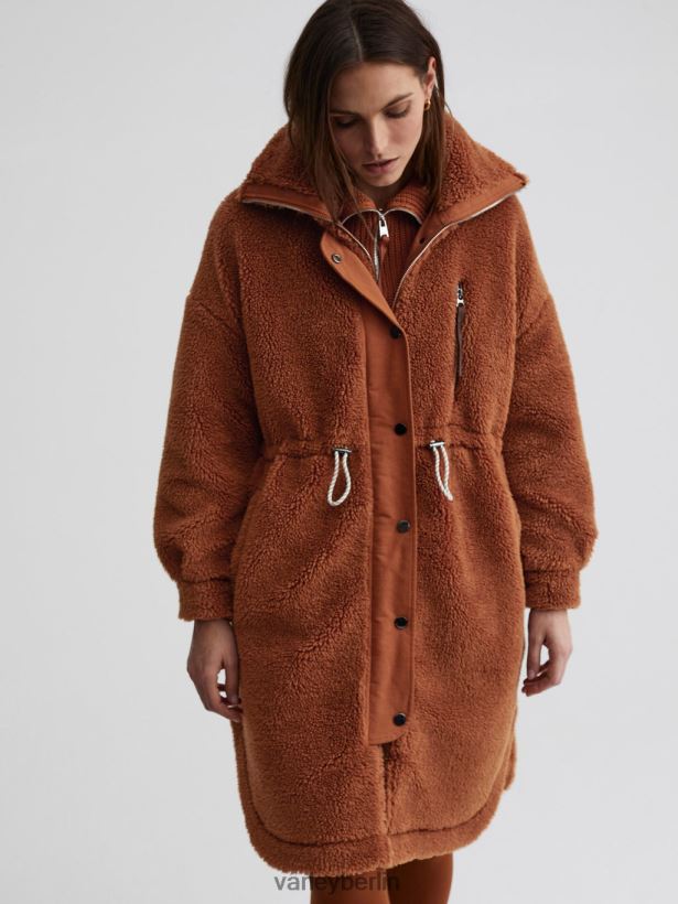 Varley Jones Mantel Frauen B2X2PN438 Karamell-Café Bekleidung