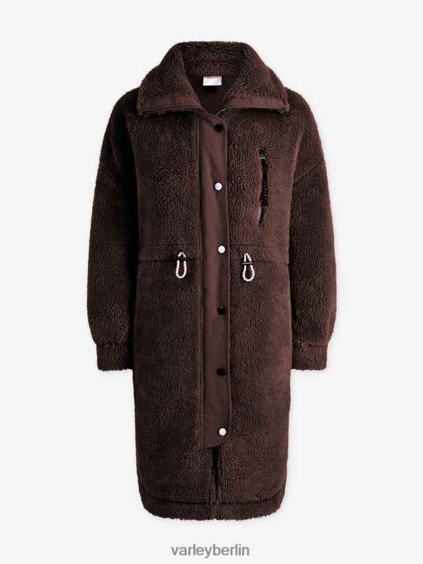 Varley Jones Mantel Frauen B2X2PN439 Kaffeebohne Bekleidung