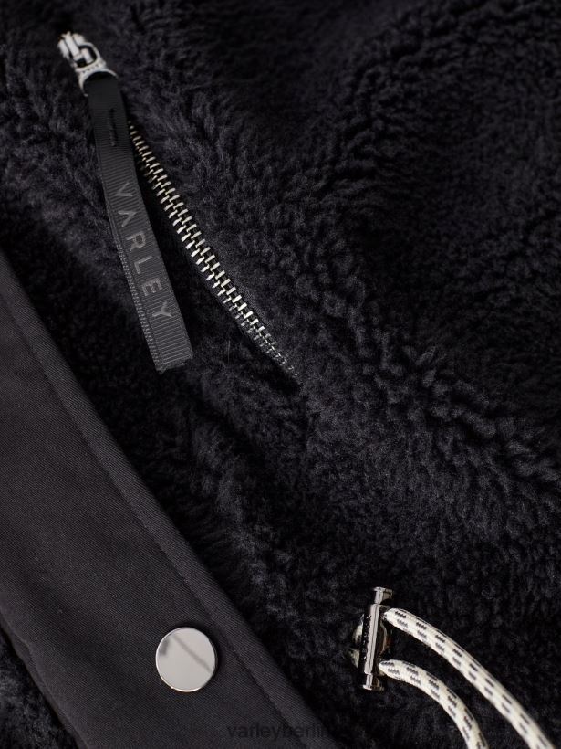 Varley Jones Mantel Frauen B2X2PN441 Schwarz Bekleidung