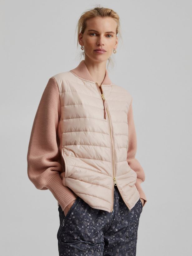 Varley Larkin-Jacke Frauen B2X2PN419 Mahagoni-Rose Bekleidung