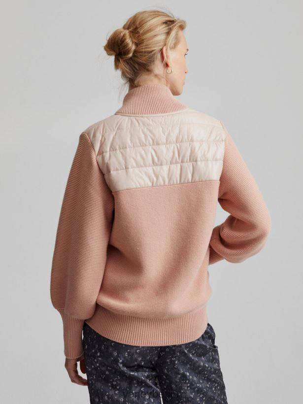 Varley Larkin-Jacke Frauen B2X2PN419 Mahagoni-Rose Bekleidung