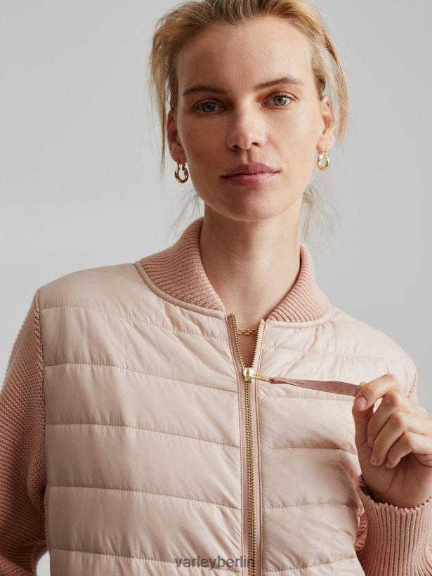 Varley Larkin-Jacke Frauen B2X2PN419 Mahagoni-Rose Bekleidung