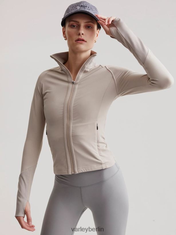 Varley Midland-Jacke Frauen B2X2PN416 taupefarbener Ton Bekleidung