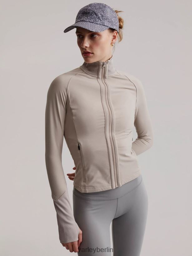 Varley Midland-Jacke Frauen B2X2PN416 taupefarbener Ton Bekleidung