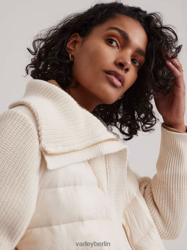 Varley Montrose-Jacke Frauen B2X2PN432 Schaumgrau Bekleidung