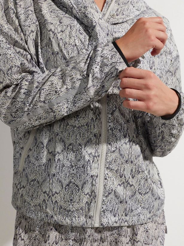 Varley Terrassen-Laufjacke mit Aufdruck Frauen B2X2PN413 gespiegelte Schlange Bekleidung