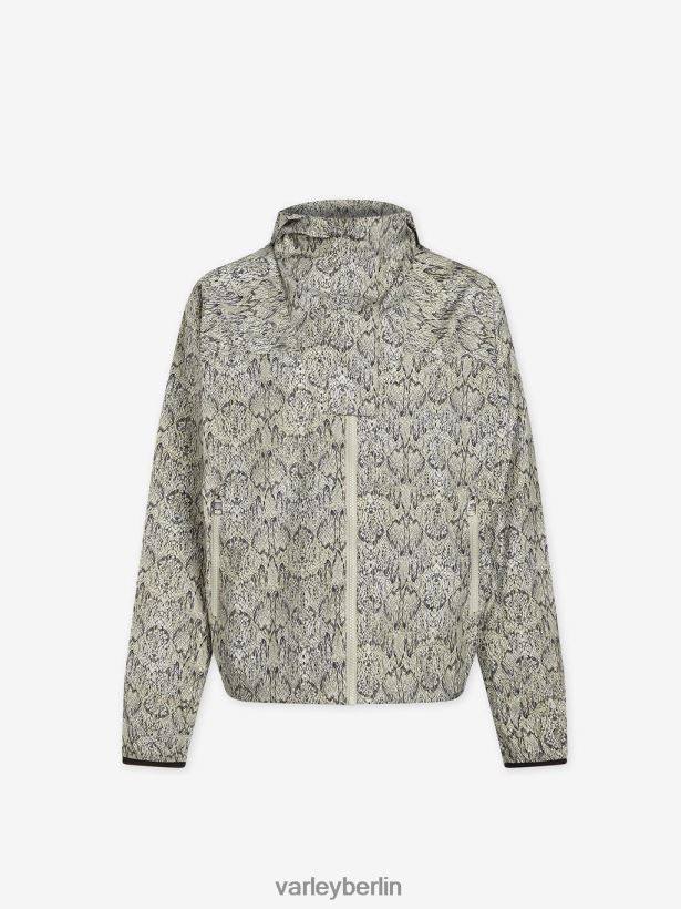 Varley Terrassen-Laufjacke mit Aufdruck Frauen B2X2PN413 gespiegelte Schlange Bekleidung