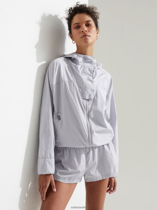 Varley Windjacke für die Terrasse Frauen B2X2PN478 metallisches Aschegrau Bekleidung