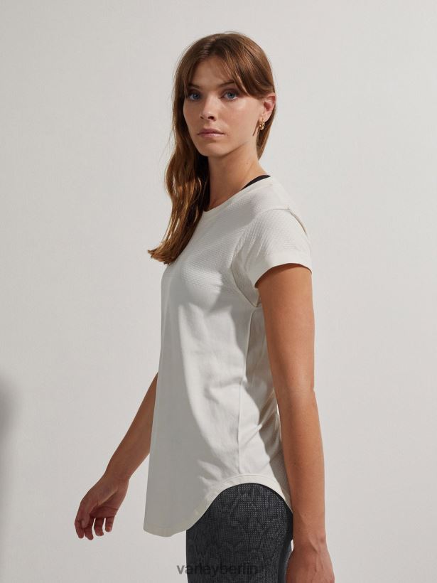 Varley Jade nahtloses T-Shirt Frauen B2X2PN123 Schneewittchen Bekleidung