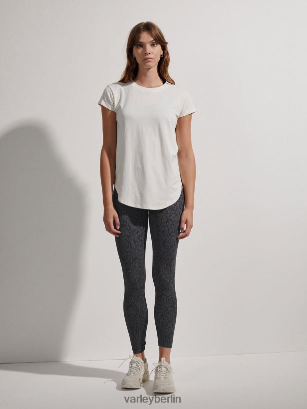 Varley Jade nahtloses T-Shirt Frauen B2X2PN123 Schneewittchen Bekleidung