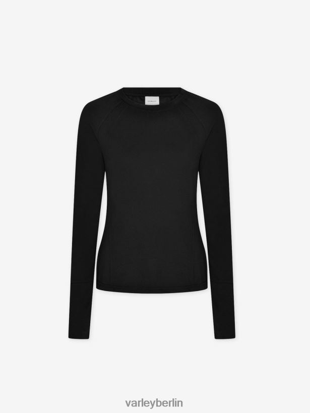 Varley Bradford Active Top Frauen B2X2PN242 Schwarz Bekleidung